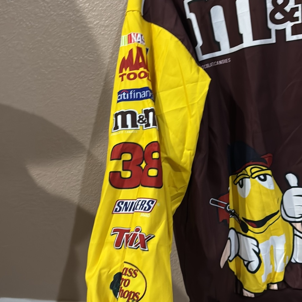 M&M's Racing Jacket - Yellow and Brown - Picture 10 of 11
